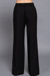 Woven Wide Leg Straight Fit Pant