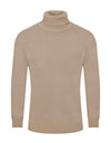 Solid Long Sleeve Turtleneck Sweater