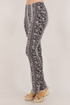 Boho Bandana Printed Flared Long Pants