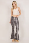 Boho Bandana Printed Flared Long Pants