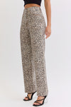 Super High Rise Dad Jean Leopard