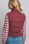 Slim-Fit Zip Down Puffer Vest