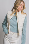 Slim-Fit Zip Down Puffer Vest