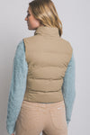 Slim-Fit Zip Down Puffer Vest