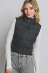 Slim-Fit Zip Down Puffer Vest