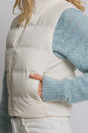 Slim-Fit Zip Down Puffer Vest