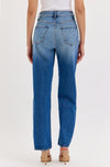 Super High Rise Washed Dad Jean