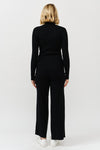 Ribbed Mock Neck Long Sleeve Sweater