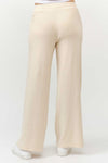 Wide Leg Drawstring Sweater Pant