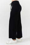 Wide Leg Drawstring Sweater Pant