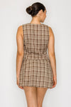 Plaid Workwear Vest