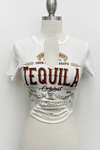 Tequila Blue Agave Cut & Slash Tee