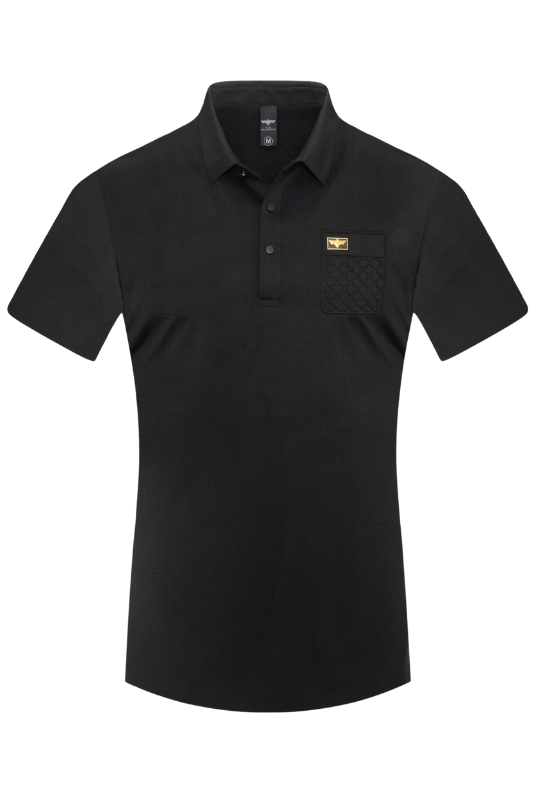 Quilted Pocket Designer Polo