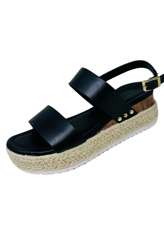 KLARA-24 Double Band Platform Sandal