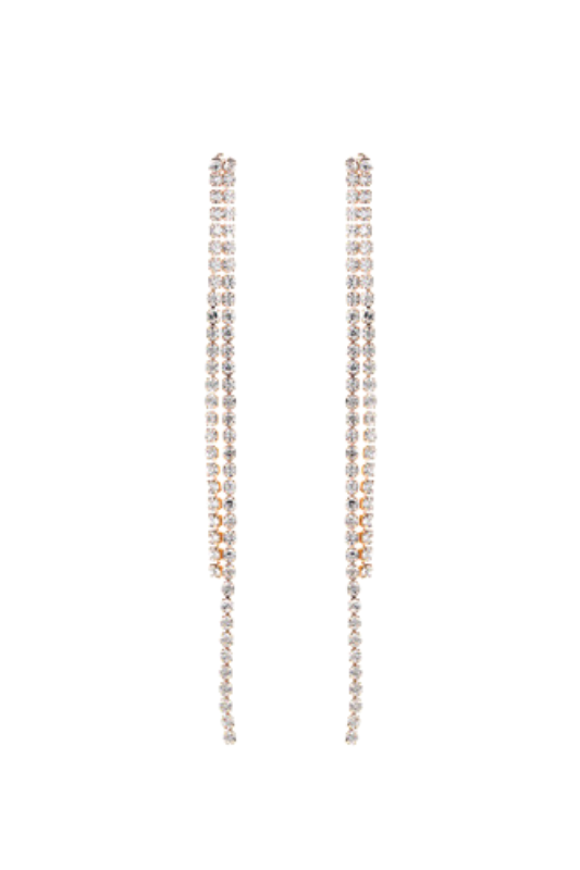 Crystal Fringe Earring