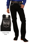 Tribal Stitch Pocket Kids Jeans