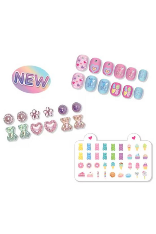 Stick On Me Gummy Bear Press On Nails Set