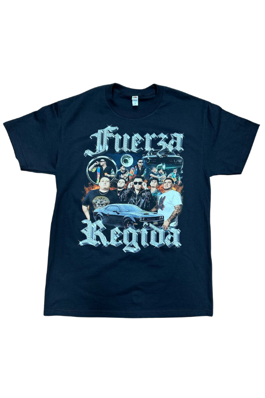 Fuerza Regida Group Car Graphic Tee