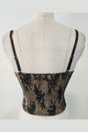 Nude Illusion Lace Corset Top