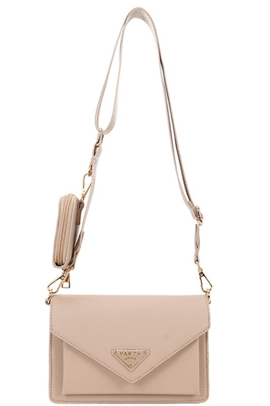 Triangle "Party" Crossbody Bag