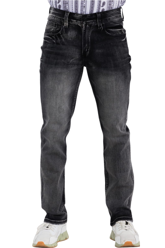 Slim Fit Basic Washed Denim