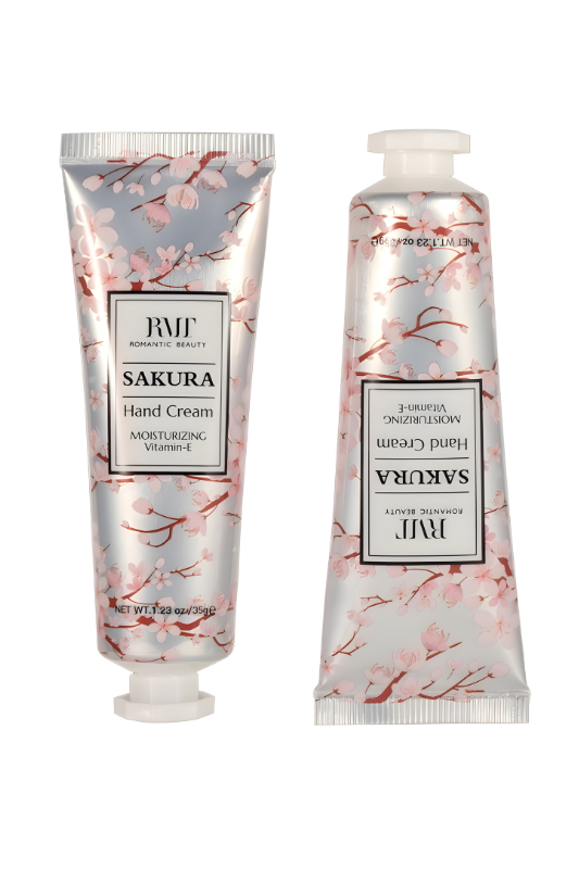 Romantic Beauty Sakura Hand Cream - Moisterizing - Vit E 1.23 oz