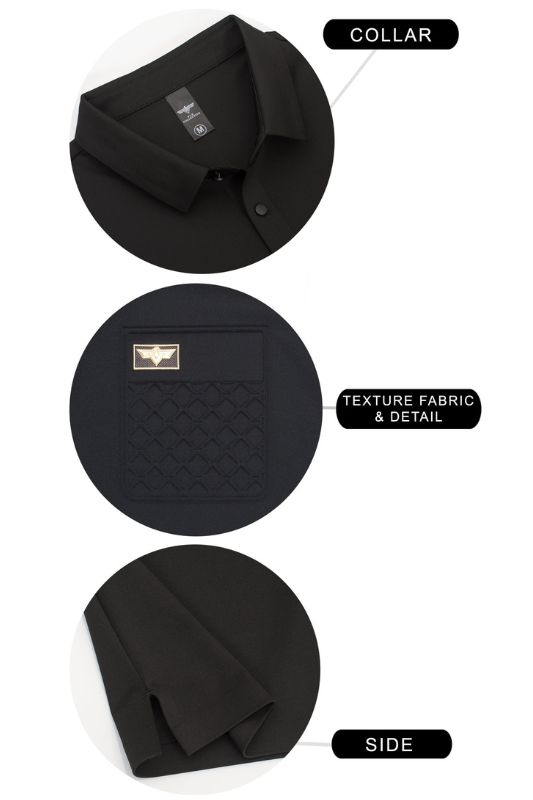 Quilted Pocket Designer Polo