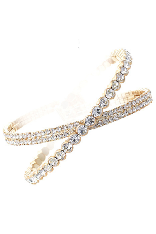 Crystal Layered Bracelet