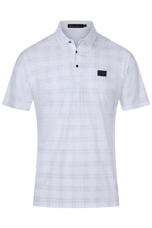 Plaid BOSS Golf Polo