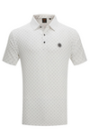 All Over H Logo Medallion Polo