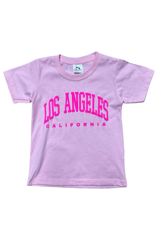 Los Angeles CA Puff Graphic Tee