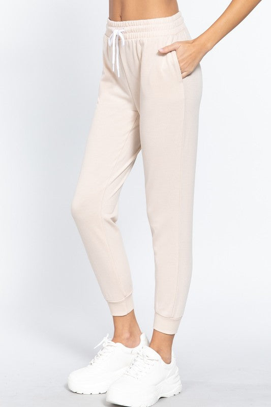 Tie Waist Sweatpant