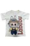 LABUBU Overalls Graphic Tee