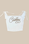 Cowboy Take Me Away Off Shoulder Tee