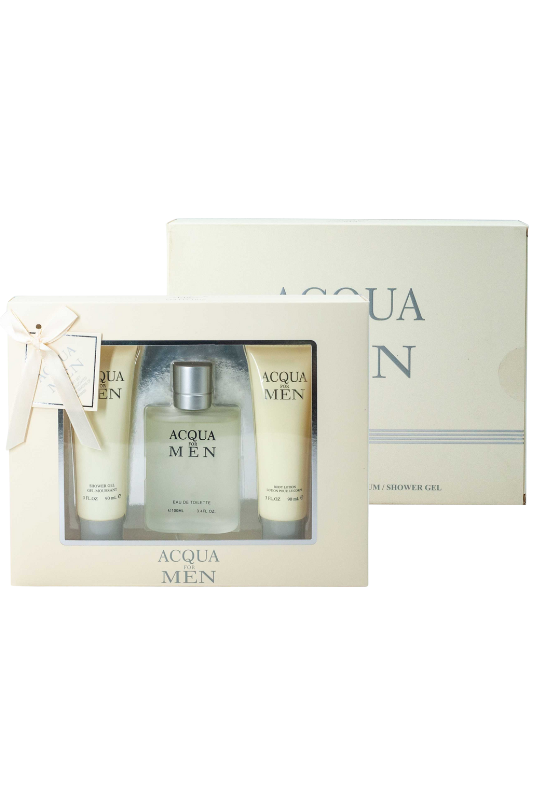 Acqua For Men Cologne 3-in-1 Gift Set