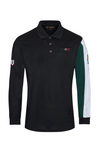 Mexico Embroidered Long Sleeve Polo