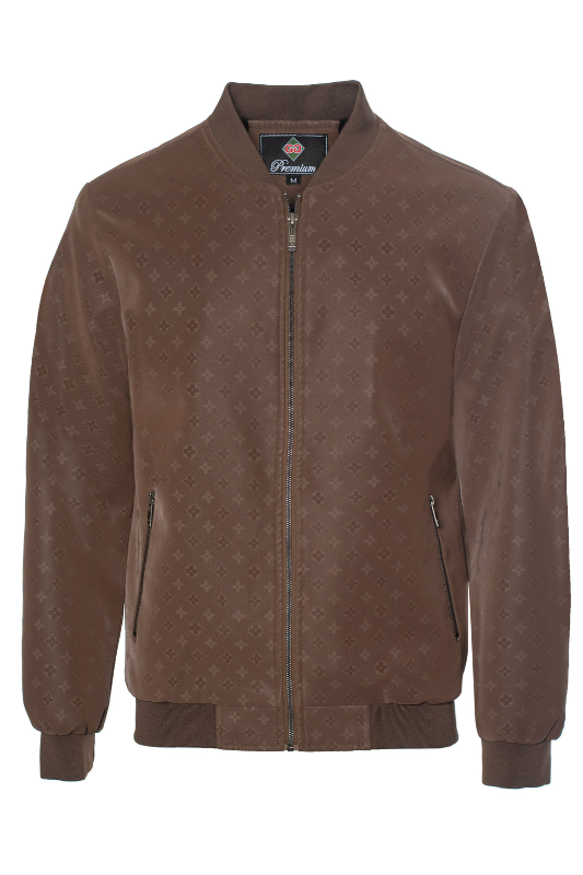 Monogram Soft Zip Bomber Jacket