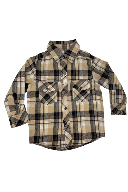 Double Pocket Snap Flannel