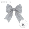 Crystal Bow Barette