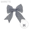 Crystal Bow Barette