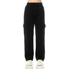 Fleece Cargo Straight Sweatpants