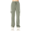 Fleece Cargo Straight Sweatpants