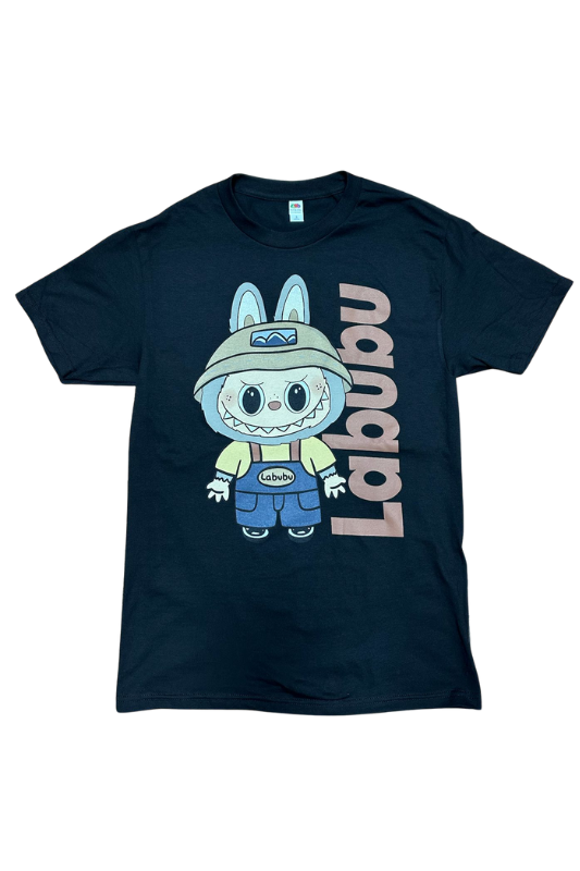 LABUBU Overalls Graphic Tee