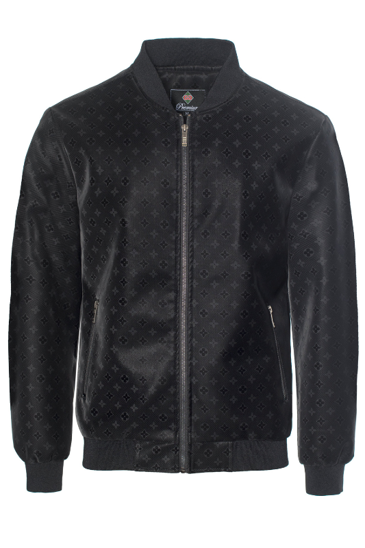 Monogram Soft Zip Bomber Jacket