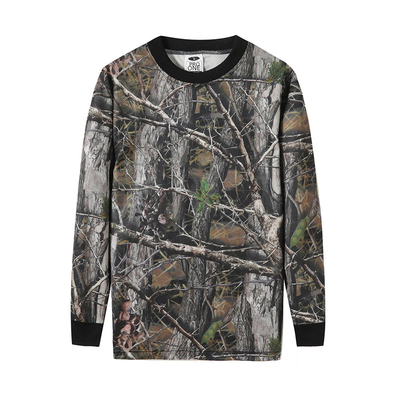 Quick Dry Camo Long Sleeve Top
