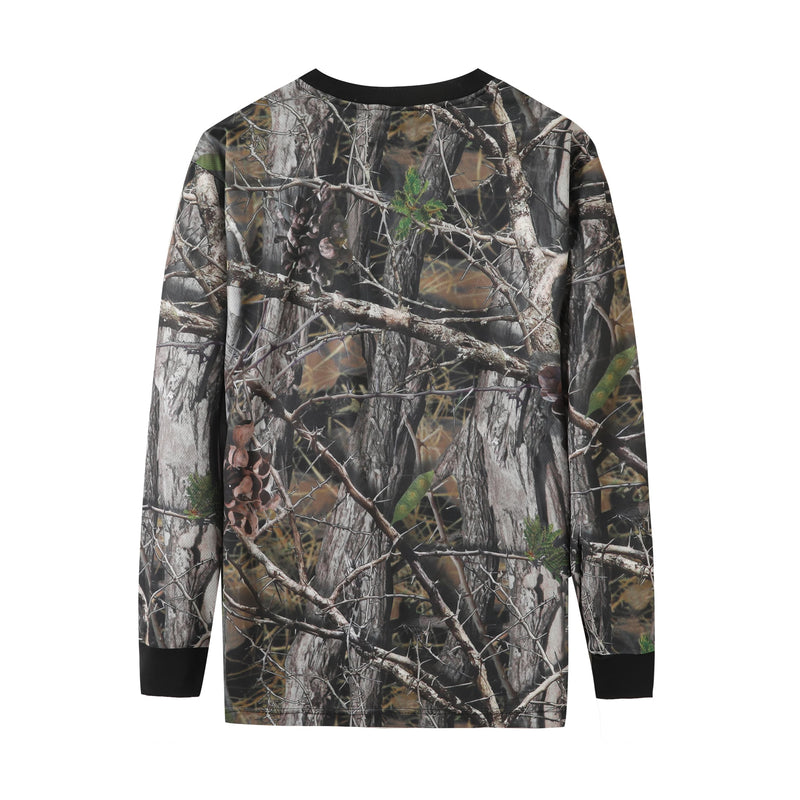 Quick Dry Camo Long Sleeve Top