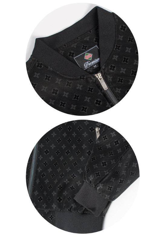 Monogram Soft Zip Bomber Jacket