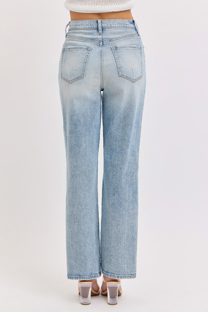 Super High Rise Dad Jean Tint Wash