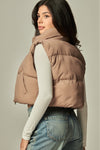 Mini Crop Puffer Vest