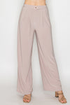 Metal Trim Slinky Wide Pant